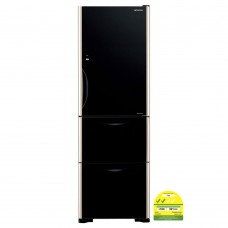 Hitachi R-SG38KPS-GBK 3 Door Refrigerator (375L)